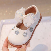 Ballet Bow Pumps Off White